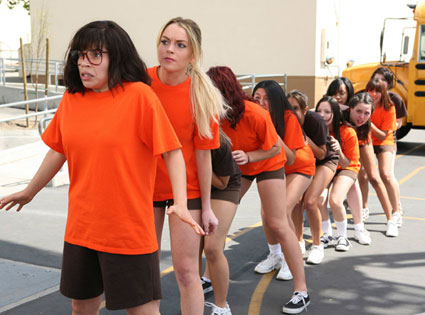 Ugly Betty, Lindsay Lohan, America Ferrera Ugly Betty, Lindsay Lohan, America Ferrera